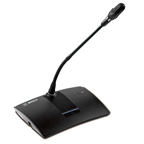 具有固定話筒的基本 DCN-Dx-xx 代表機