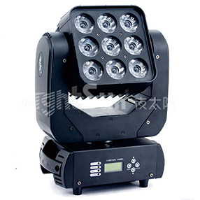 夜太陽(yáng) SPB501 LED搖頭矩陣燈9顆×12W