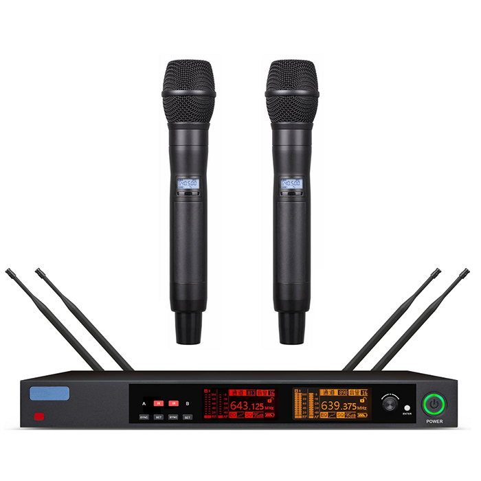 BC-8126  無線一拖二真分集手持