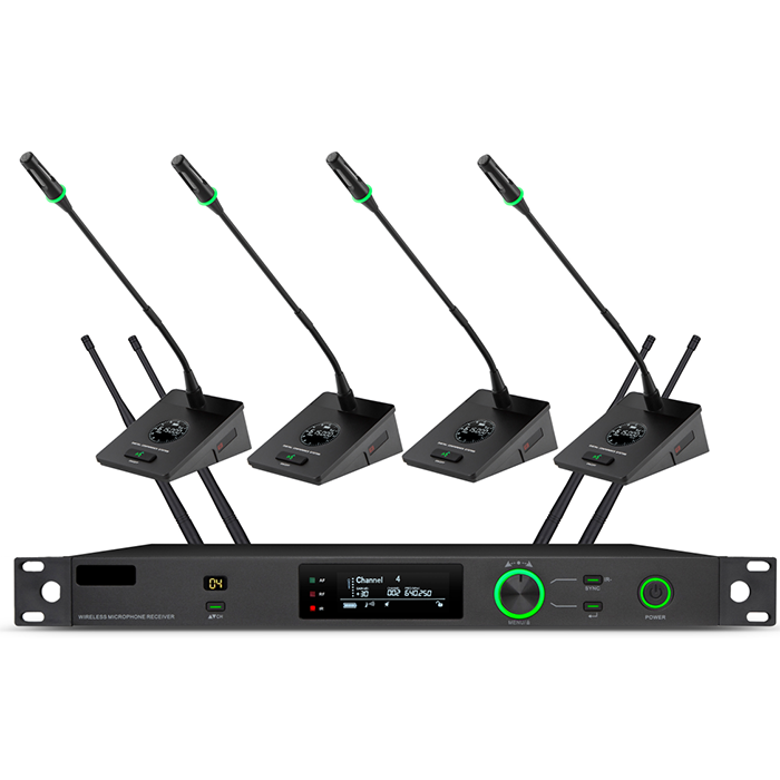 BK-8664  無線視像一拖四會(huì)議（鵝頸）