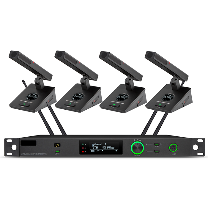 BK-8664  無線視像一拖四會(huì)議（方管）