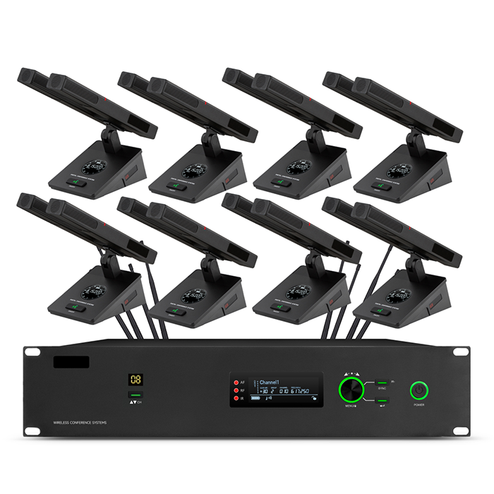 BK-8668  無線視像一拖八會(huì)議（雙方管）