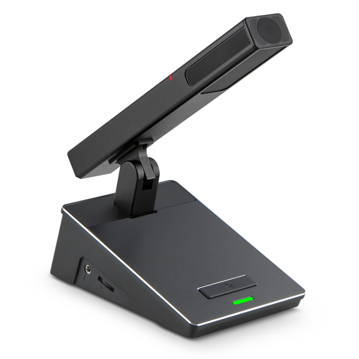 BK-6928B  數字雙系統(tǒng)雙備份會議代表單元 （全金屬底座+金屬方管）（八芯線或RJ45網線連接）