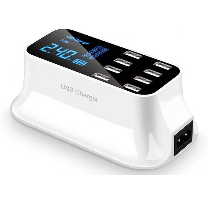 BC-8USB  專業(yè)級八口USB陣列話筒充電器（配套鋰電池使用）