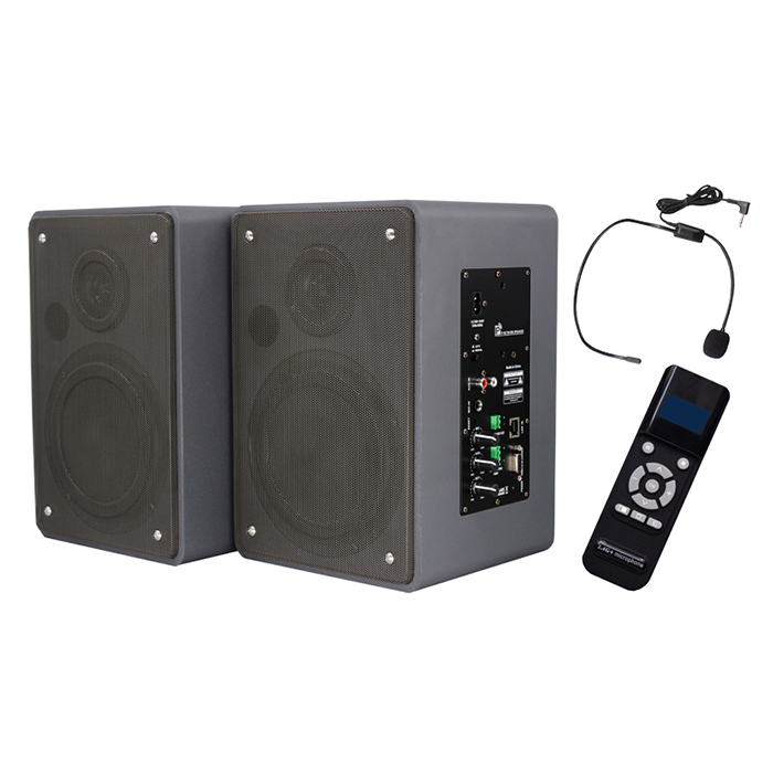 ZY560GF  5.25寸低音30W2.4G教學擴聲音箱 （PPT翻頁、接觸式充電底座）