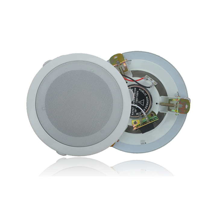 ZY603T  6寸3W帶后罩定壓吸頂喇叭