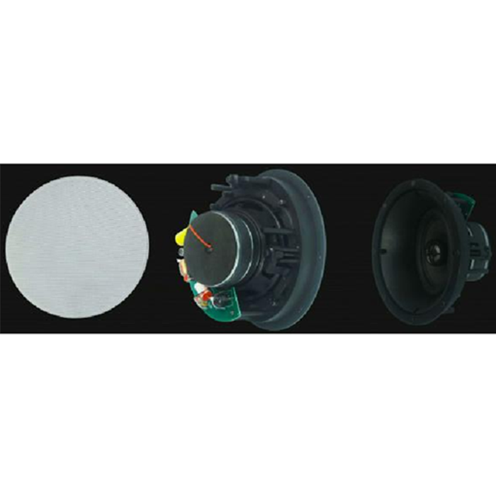 SY7100C  6.5寸100W定阻高保真斜面薄邊同軸吸頂喇叭