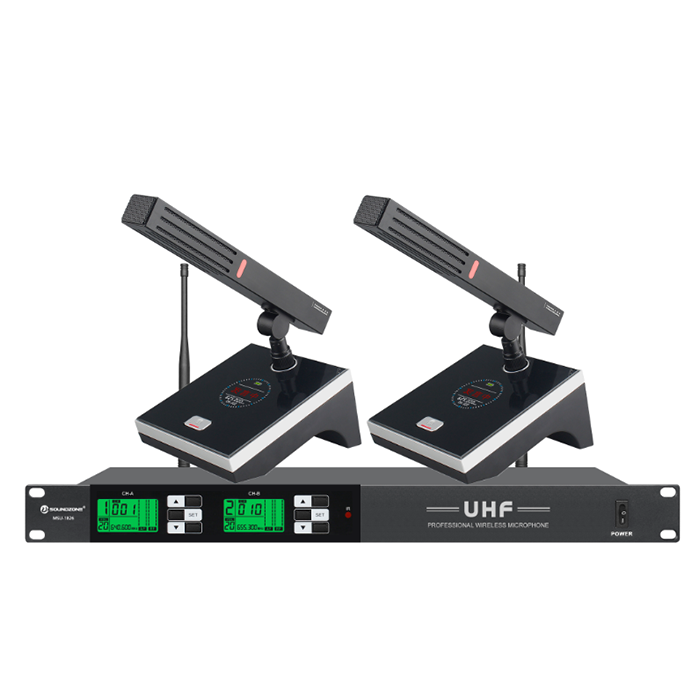 MSU-1826  無線一拖二方管會議話筒