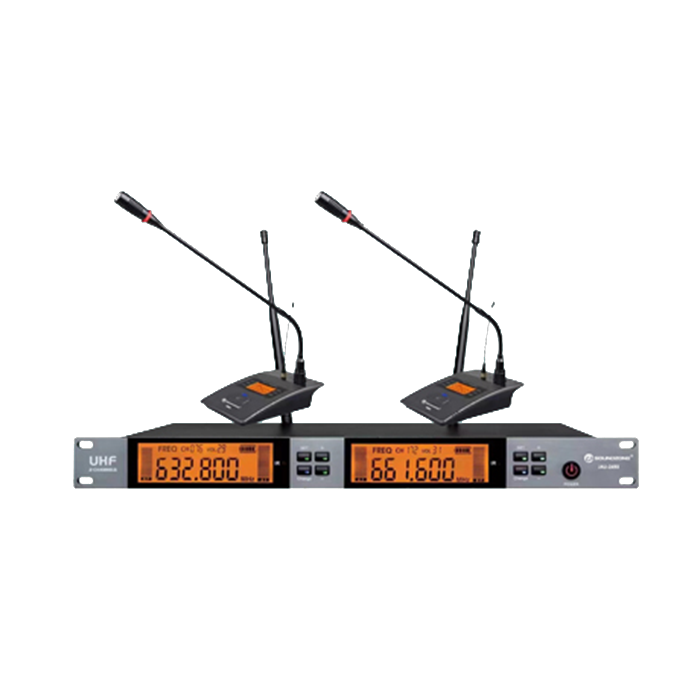 JAU-2493  無線一拖四鵝頸會議話筒