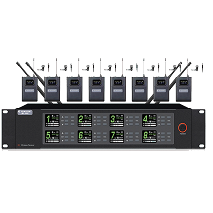 JSU-9868  一托八無線領(lǐng)夾/頭戴話筒