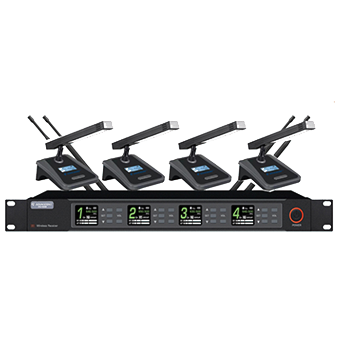 JSU-9468  一托四無線方管話筒